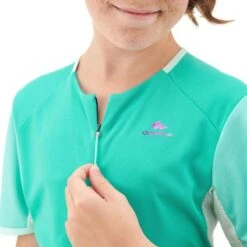 Quechua T Shirt De Randonnée - MH550 Turquoise - Enfant 7-15 Ans -Regatta Boutique t shirt de randonnee mh550 turquoise enfant 7 15 ans 2