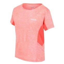 Regatta Takson III T-shirt De Randonnée à Manches Courtes Pour Enfant - Rose Pâle