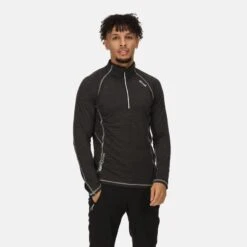 Regatta Yonder Homme Fitness T-Shirt - Noir 9 Regatta Yonder Homme Fitness T-Shirt - Noir -Regatta Boutique yonder homme fitness t shirt noir 4