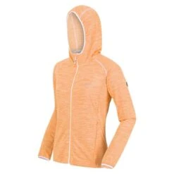 Regatta Yonder Sweat De Randonnée Zippé à Capuche Pour Femme - Orange
