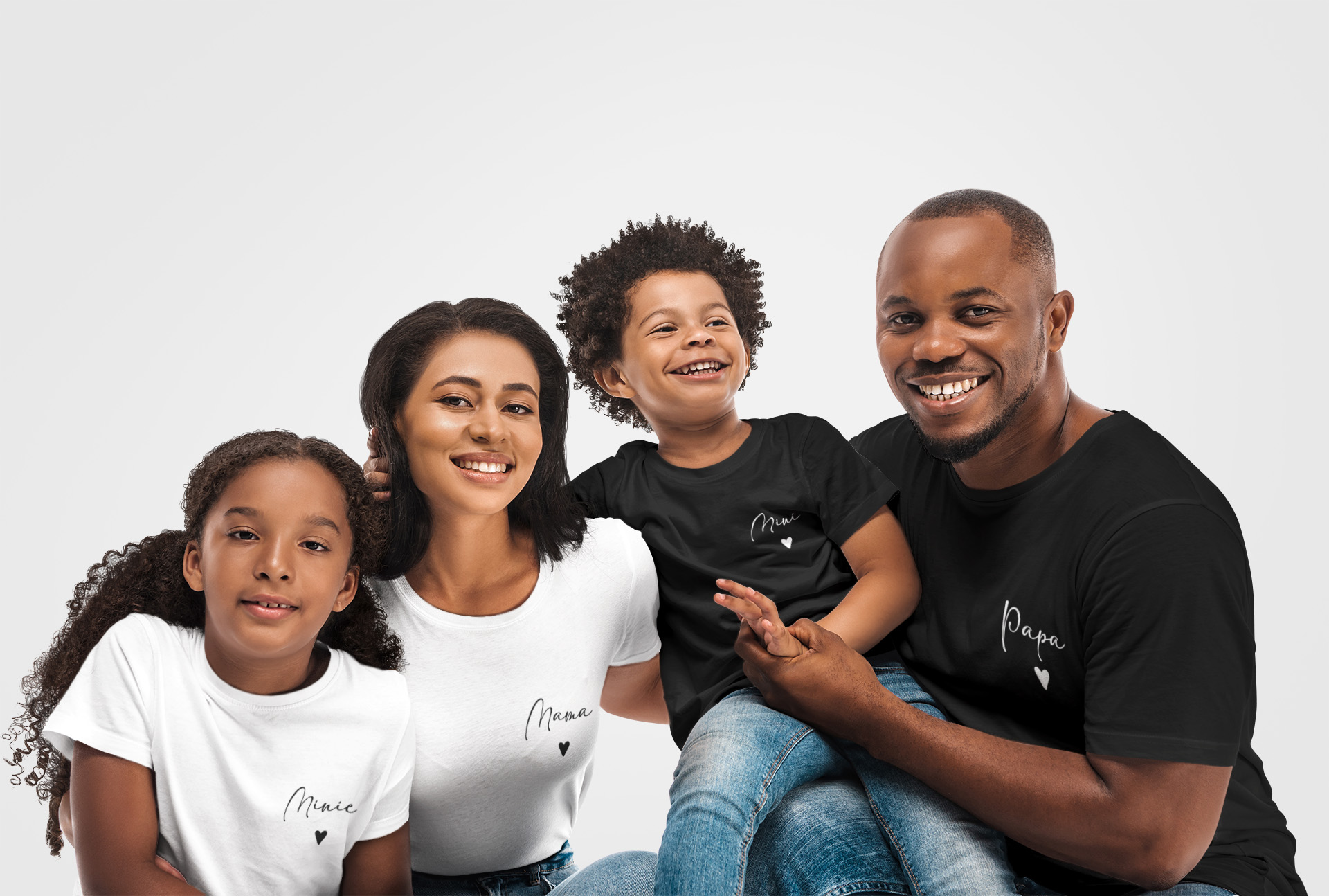 Regatta Boutique 1 Regatta Boutique -Regatta Boutique T shirt Famille Maman Papa et Minie coeur 10